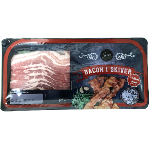 Skivet bacon