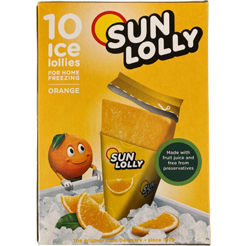 Sun Lolly, Orange