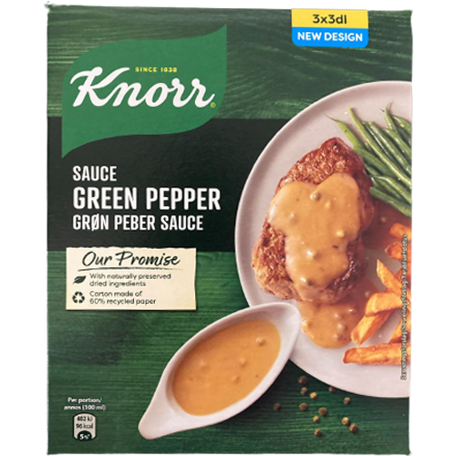 Knorr, Grøn Peber Sauce